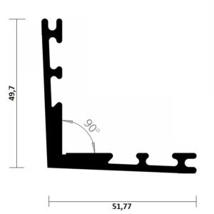 CANTONEIRA C/ 3 MTS PARA LINHA 25 (CL006)