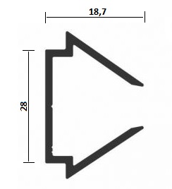 BATENTE P/ LAMBRIL (FCX0207)