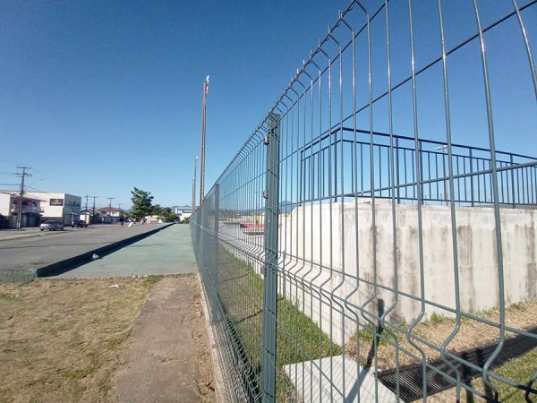 Imagem cercamento com gradil