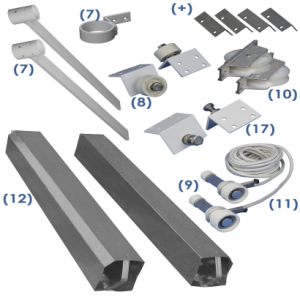 KIT ACESSÓRIOS BASCULANTE 1.0 (KITPB01)