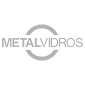 Logo Metal Vidros fundo branco