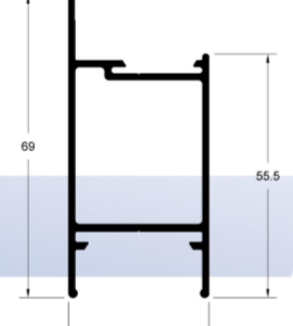 PERFIL ALTURA JANELA 2/4 - 6 METROS (LO019)