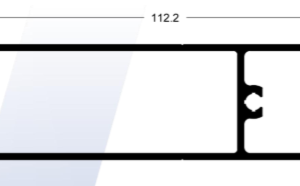 PERFIL LARGURA VENEZIANA (LO043)