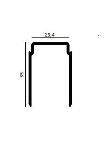 PROLONGADOR BATENTE PORTA DE GIRO/PIVONTANTE (FCX0228)