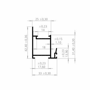 PERFIL MONTANTE DE AMIGO (SU041)