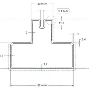 PERFIL COLUNA 400 (UF055)